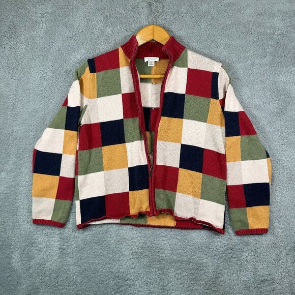 Christopher and Banks Color block cardigan sweater - Picture 2 of 10